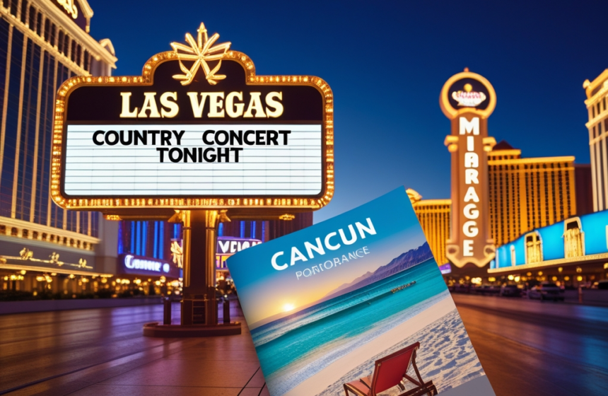 Exclusive Look at a Red-Haired Country Star’s 2023 Las Vegas Performances